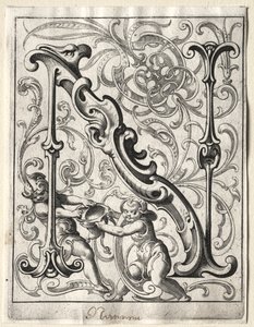 Nowa broszura ABC: N, 1627. autorstwa Lucas Kilian