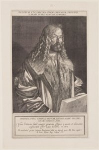 Portret Albrechta Dürera autorstwa Lucas Kilian