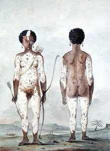 "Petite fille negre z domu Lille St. Lucia", ok. 1795 (akwarela na papierze) autorstwa Lucas Lucas