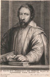 D. Nicolaus Fabricius de Peirese autorstwa Lucas Vorsterman