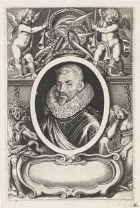 Portret Johanna Tserclaesa, hrabiego Tilly autorstwa Lucas Vorsterman the Elder