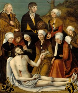 Lamentacja, ok. 1520-50 autorstwa Lucas studio of Cranach