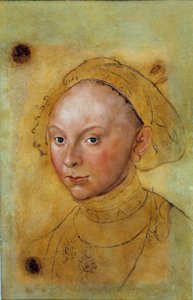 Portret Catherine de Brunswick Grubenhagen Obraz Lucasa Cranacha (1472-1553) autorstwa Lucas the Elder Cranach