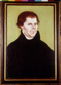 Portret Marcina Lutra (1483 - 1546), obraz Carnach