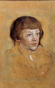 Portret księcia saskiego Rysunek Lucasa Cranacha Starszego (1472-1553) autorstwa Lucas the Elder Cranach