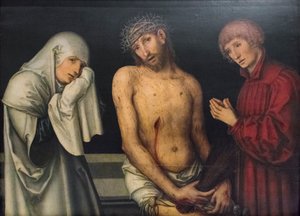 Współczucie autorstwa Lucas the Elder or Hans (d.1537) Cranach