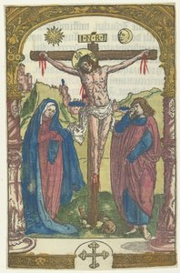 Chrystus na krzyżu autorstwa Lucas van Leyden (attributed to)