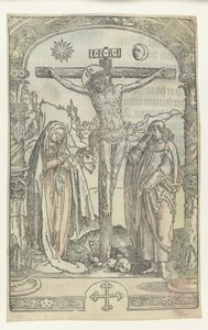 Chrystus na krzyżu autorstwa Lucas van Leyden (attributed to)