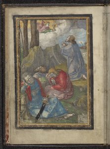 Chrystus na dworze Getsemani Męka Chrystusa (tytuł serii) autorstwa Lucas van Leyden