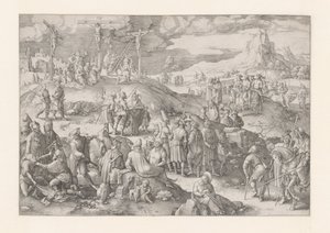 Góra Kalwaria autorstwa Lucas van Leyden