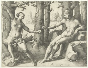 Upadek autorstwa Lucas van Leyden
