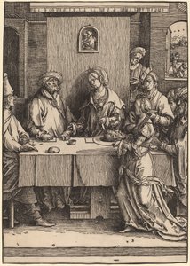 Herod i Herodiada autorstwa Lucas van Leyden