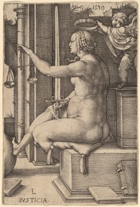 sprawiedliwość autorstwa Lucas van Leyden