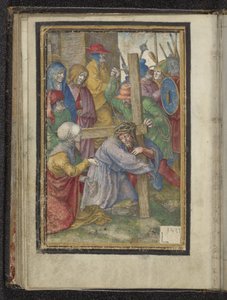 Łożysko krzyżowe Męka Chrystusa (tytuł serii) autorstwa Lucas van Leyden