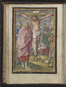 Ukrzyżowanie Chrystusa Męka Chrystusa (tytuł serii) autorstwa Lucas van Leyden