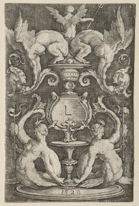 Panel ozdoby autorstwa Lucas van Leyden