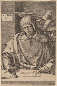Święty Jan autorstwa Lucas van Leyden