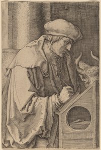 Święty Łukasz autorstwa Lucas van Leyden