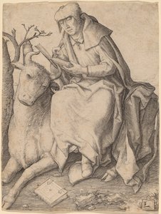 Święty Łukasz autorstwa Lucas van Leyden