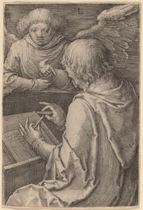 Św. Mateusz autorstwa Lucas van Leyden