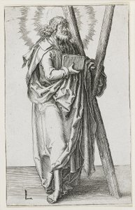 św. Andrzeja autorstwa Lucas van Leyden