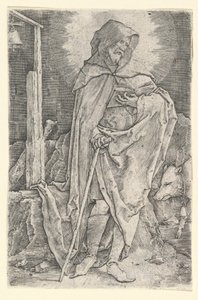 Święty Antoni autorstwa Lucas van Leyden