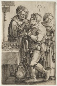 Dentysta autorstwa Lucas van Leyden