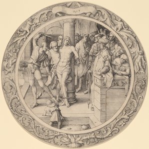 Biczowanie autorstwa Lucas van Leyden