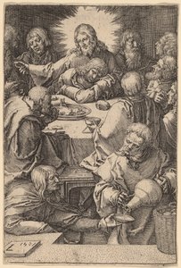 Ostatnia Wieczerza autorstwa Lucas van Leyden