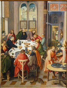 Ostatnia Wieczerza ... autorstwa Lucas van Leyden