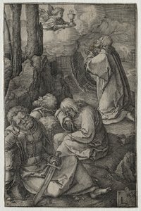 Pasja: Agonia w ogrodzie autorstwa Lucas van Leyden