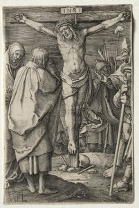 Pasja: Ukrzyżowanie autorstwa Lucas van Leyden