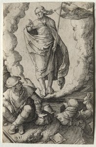 Pasja: Zmartwychwstanie autorstwa Lucas van Leyden