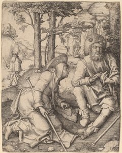 Pielgrzymi autorstwa Lucas van Leyden
