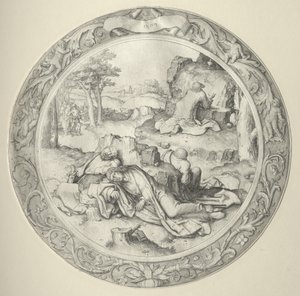 Okrągła Pasja, 1509. autorstwa Lucas van Leyden