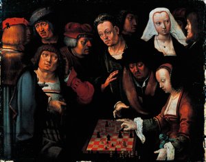 Szachiści autorstwa Lucas van Leyden
