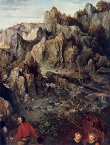 Uczta wiejska, szczegół, 1576. autorstwa Lucas van Valckenborch