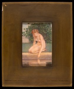 Przy czystej fontannie, 1907. autorstwa Lucia Fairchild Fuller
