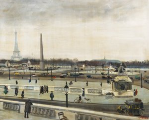 Bez tytułu (Place de la Concorde) autorstwa Lucien Adrion