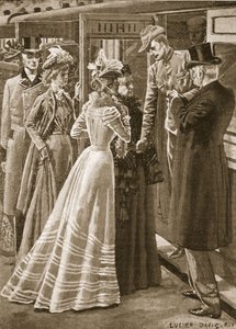 Powrót z wojny: CIV dom dla inwalidów, ilustracja z „Bitwy XIX wieku: tom. VII, Wojna burska 1900-1901
