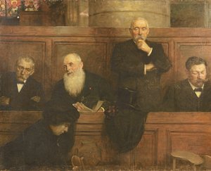 Churchwardens (olej na płótnie)