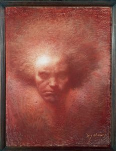 Portret niemieckiego kompozytora Ludwiga van Beethovena