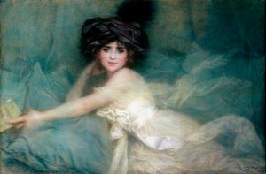 Portret Mademoiselle Carlier lub Dama w turbanie