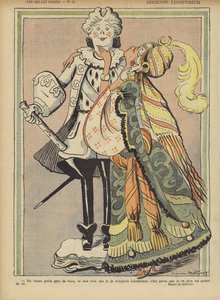 Adrienne Lecouvreur, ilustracja do Le Rire