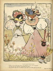Ilustracja w Le Rire autorstwa Lucien Metivet