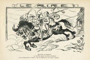Ilustracja w Le Rire autorstwa Lucien Metivet