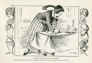 ilustracja w Le Rire autorstwa Lucien Metivet