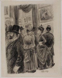 W Galerii autorstwa Lucien Pissarro