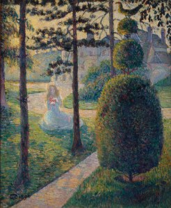 Wróżka, 1894 autorstwa Lucien Pissarro
