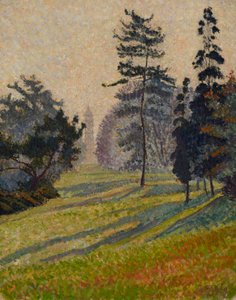 Pagoda, Kew autorstwa Lucien Pissarro